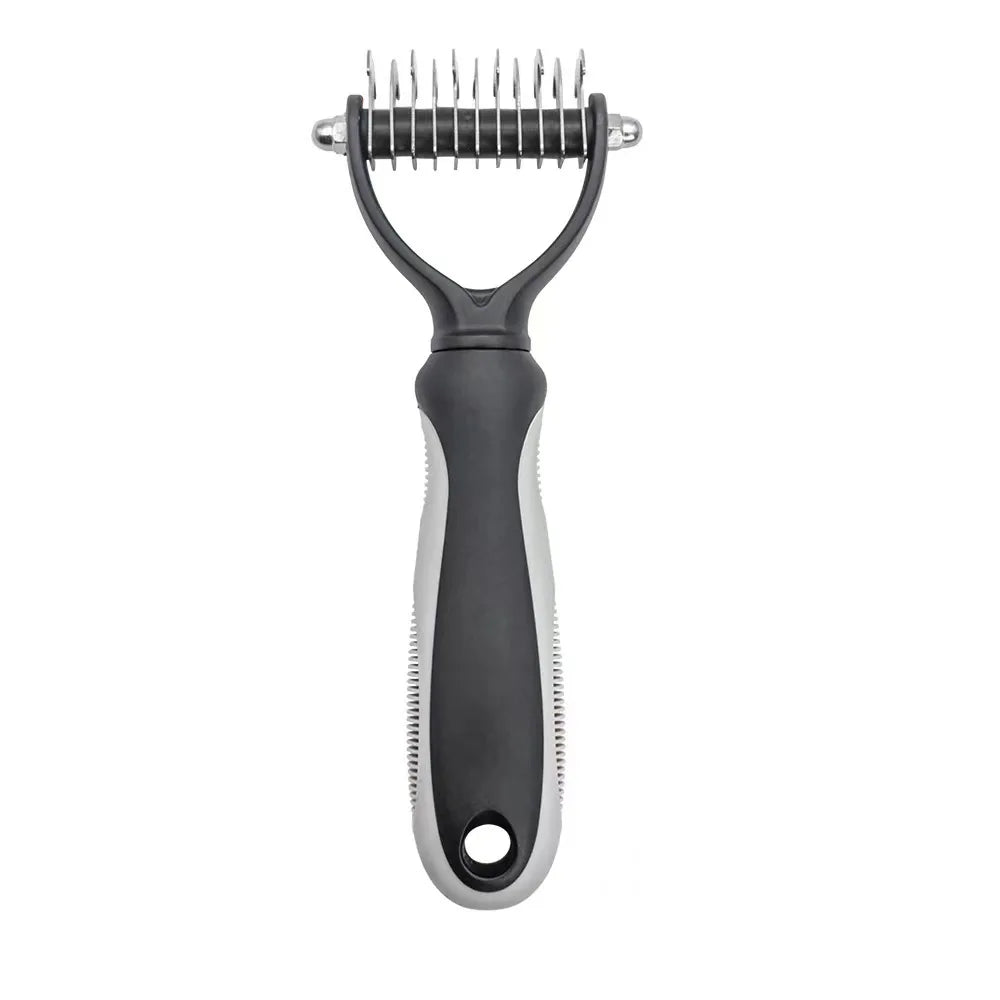 Professional Pet Deshedding Brush and Grooming Comb