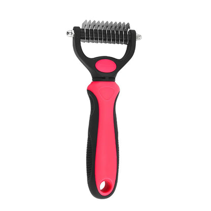 Professional Pet Deshedding Brush and Grooming Comb