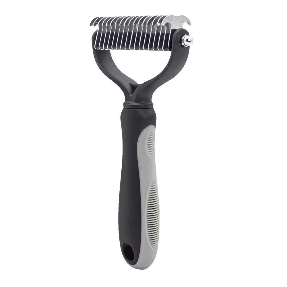 Professional Pet Deshedding Brush and Grooming Comb